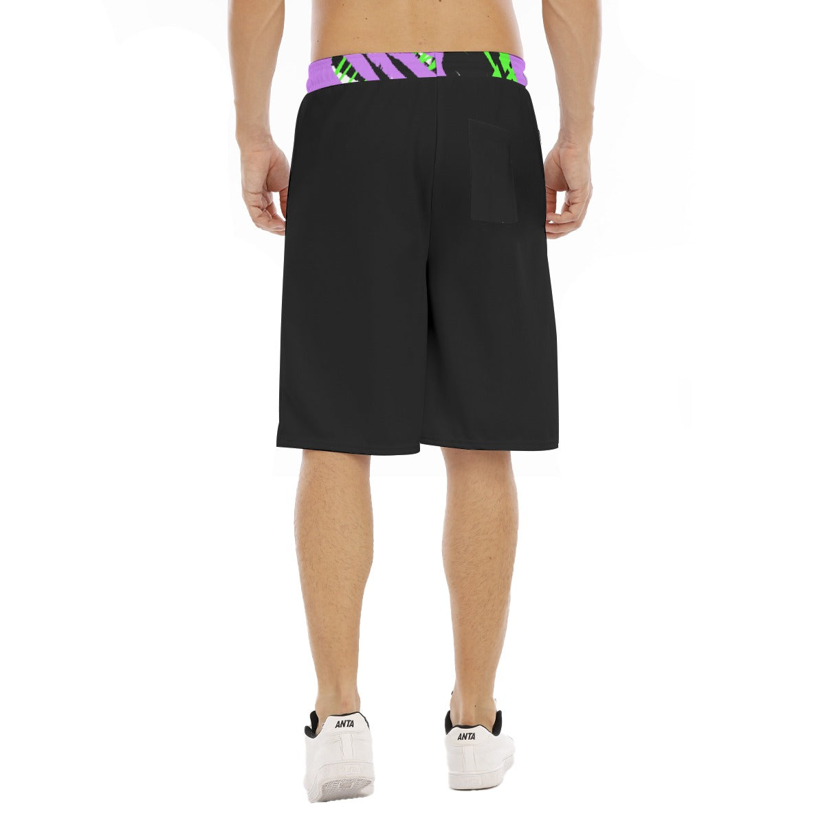 Be Vivid Men's Tether Loose Shorts