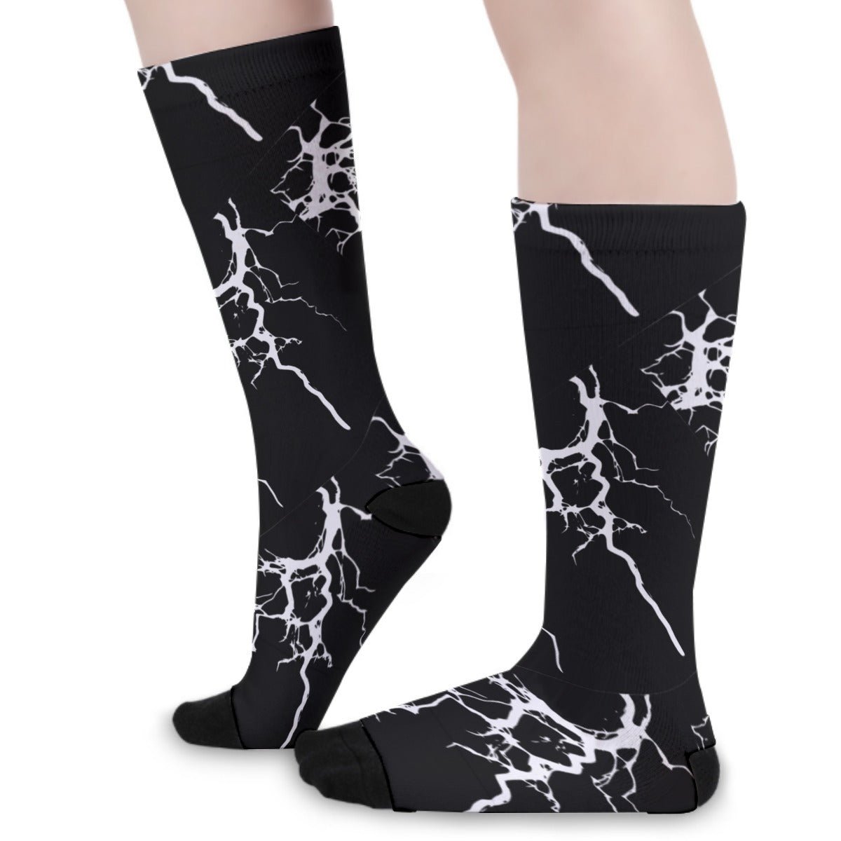 Lightning Unisex Long Socks - SB - THREADZ