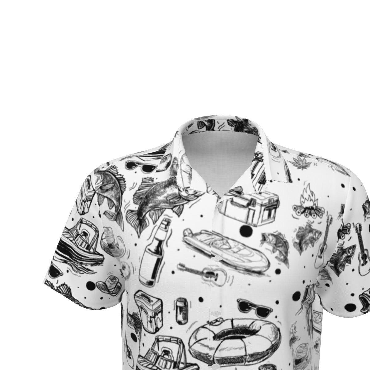 Mad Summer Short Sleeve Shirt Set - SB - THREADZ