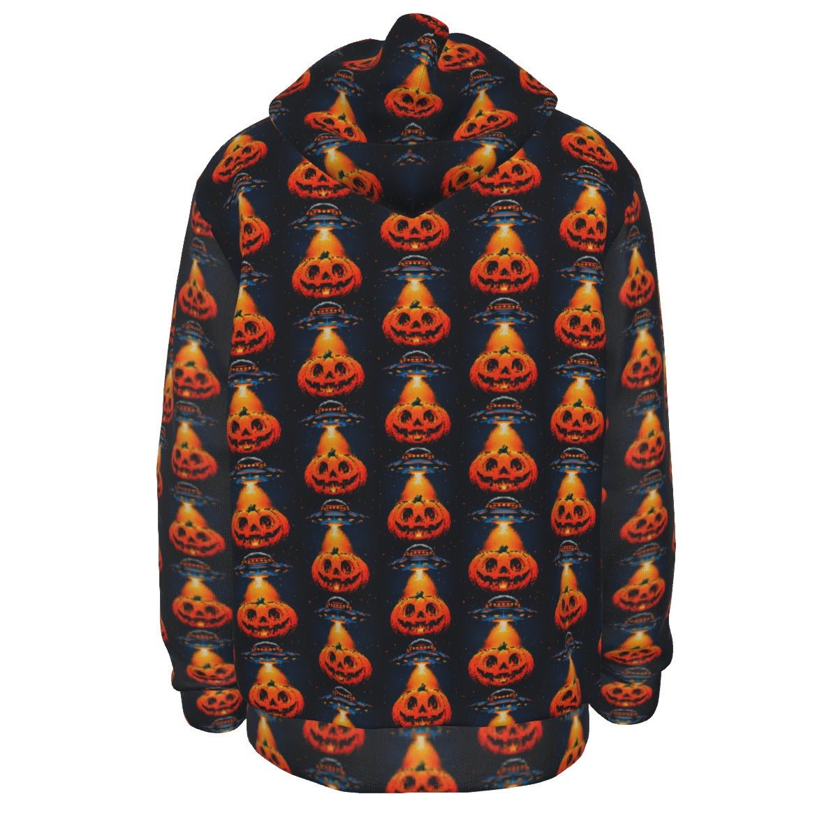 Pumpkin Abduction Pullover Hoodie - SB - THREADZ