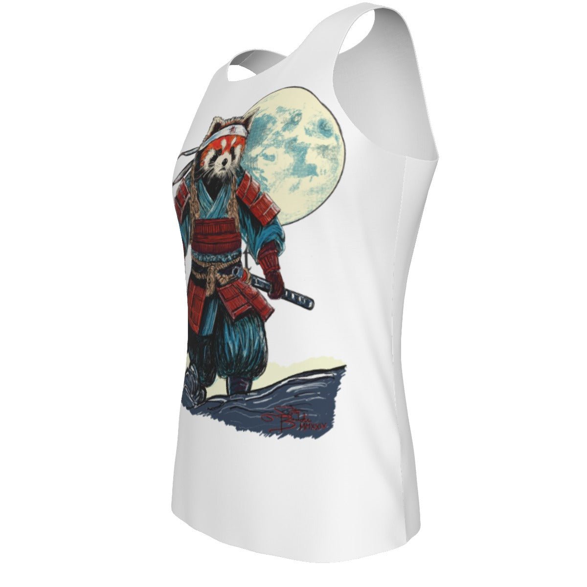 Respect Red Panda Men's Tank Top - SB - THREADZ
