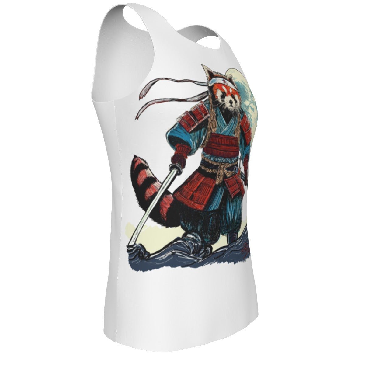 Respect Red Panda Men's Tank Top - SB - THREADZ