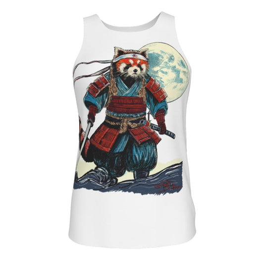 Respect Red Panda Men's Tank Top - SB - THREADZ