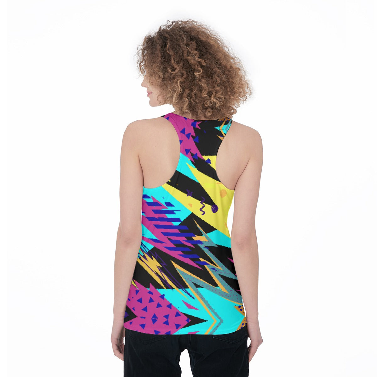 90's Clash Women's Racerback Tank Top