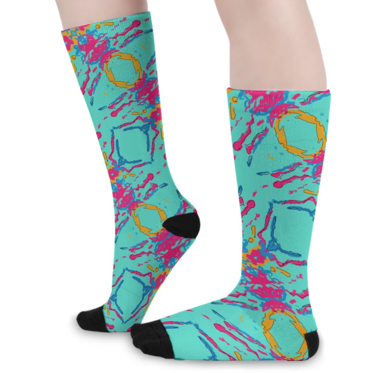Splat Unisex Long Socks - SB - THREADZ