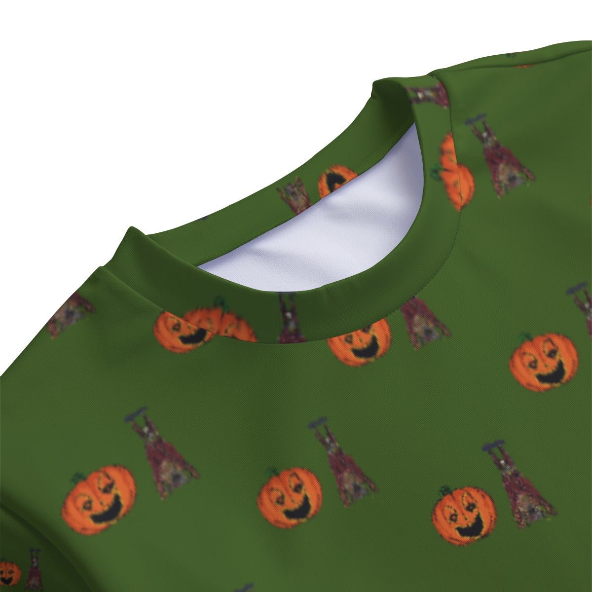 Spooky Season (Green) Women's Sweatshirt - SB - THREADZ