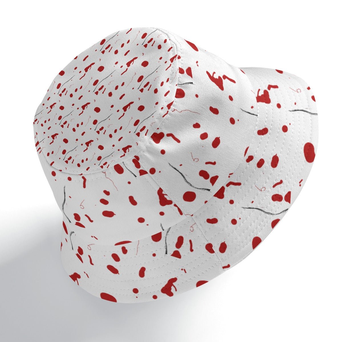 Stained Double - Side Printing Bucket Hat - SB - THREADZ