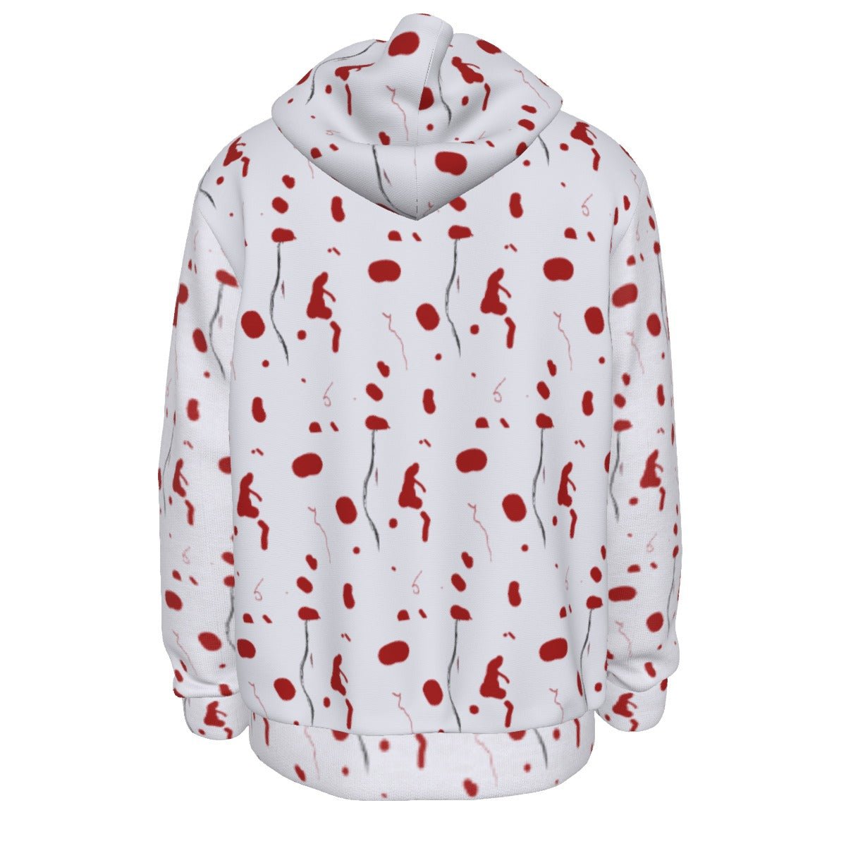 Stained Splatter Thicken Pullover Hoodie - SB - THREADZ