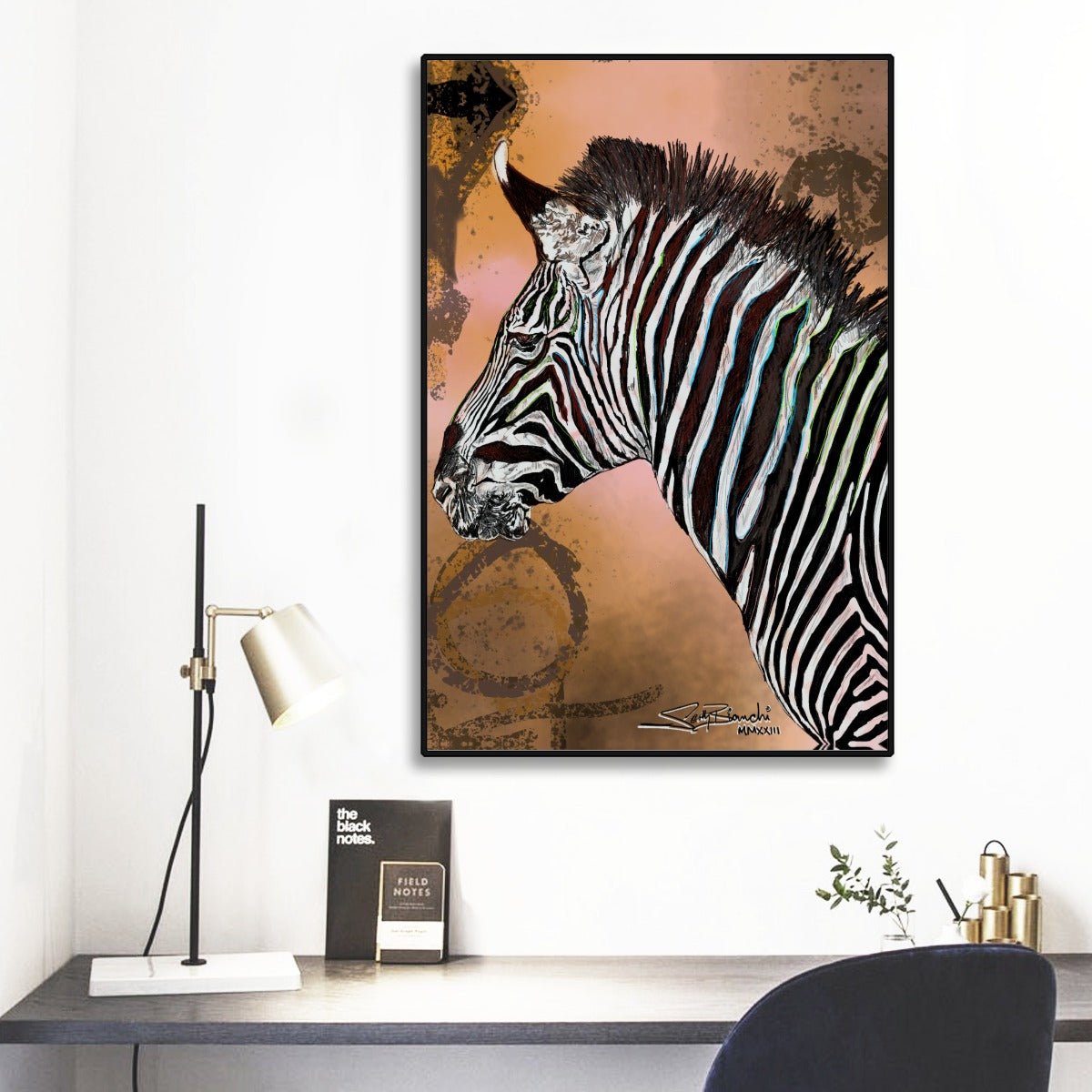 Zee - Bruh Black Frame Mural - SB - THREADZ