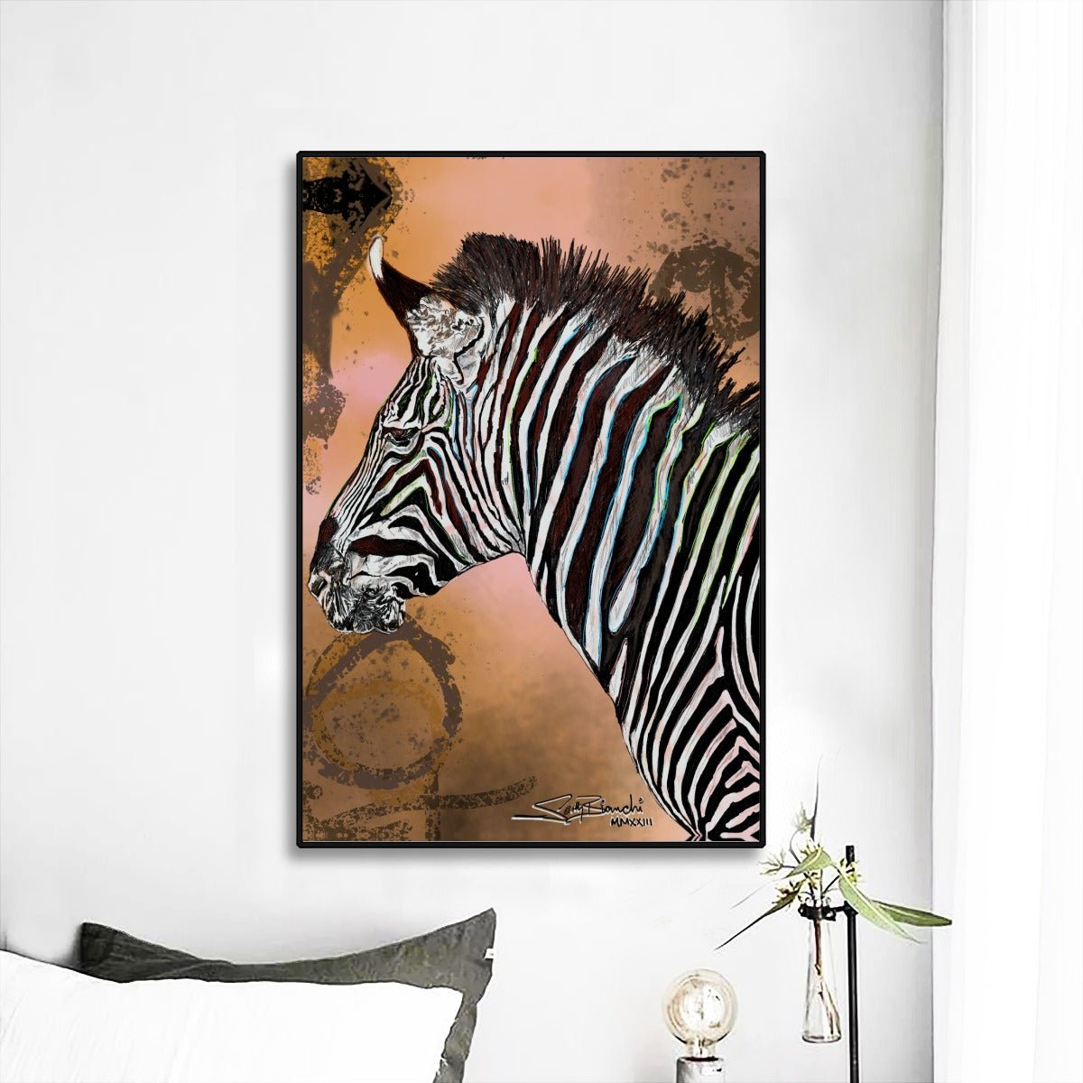 Zee - Bruh Black Frame Mural - SB - THREADZ