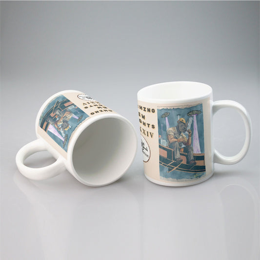 Reaching New Heights print mug