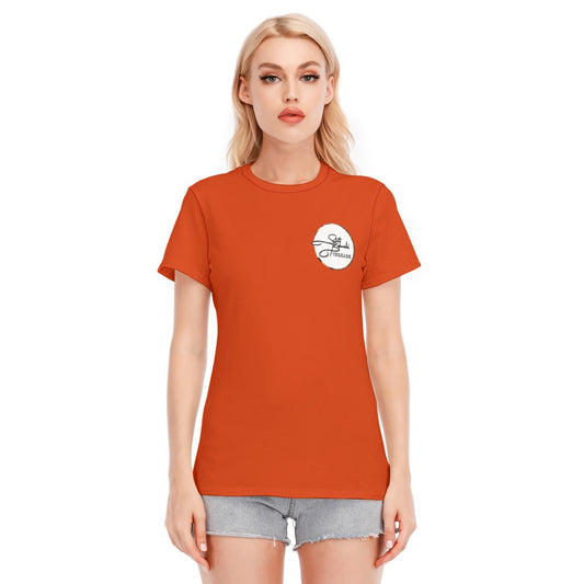 Howl at the Moon Women's Round Neck T-Shirt | 190GSM Cotton