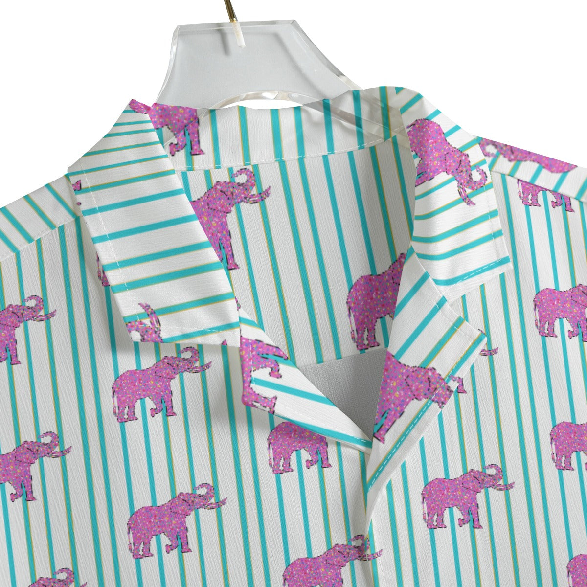 Frosted Elephant Button Shirt