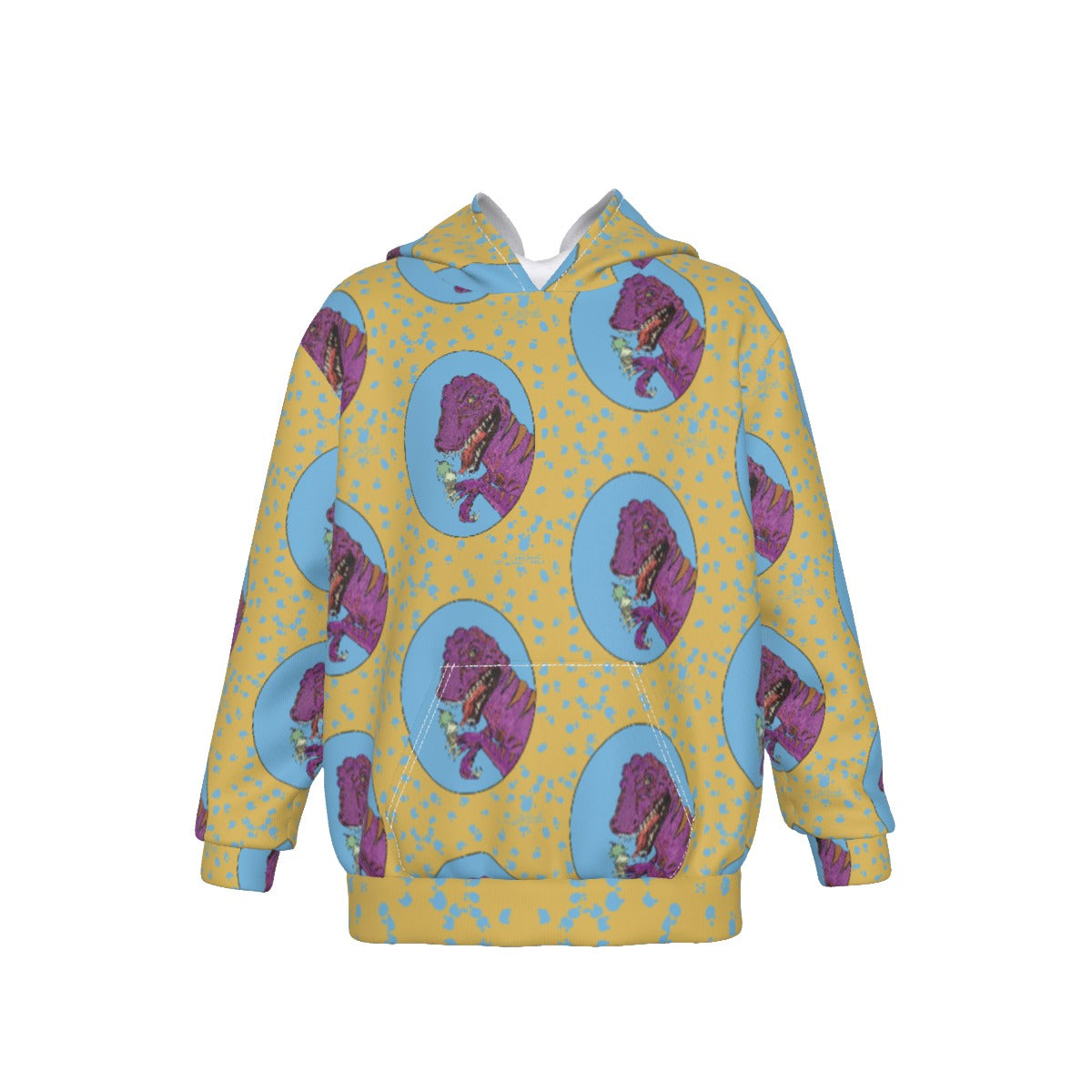 Dino Ice Scream Oversized Kid's Hoodie