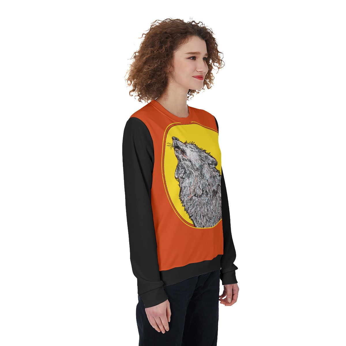 Howl at the Moon Women's Heavy Fleece Sweatshirt