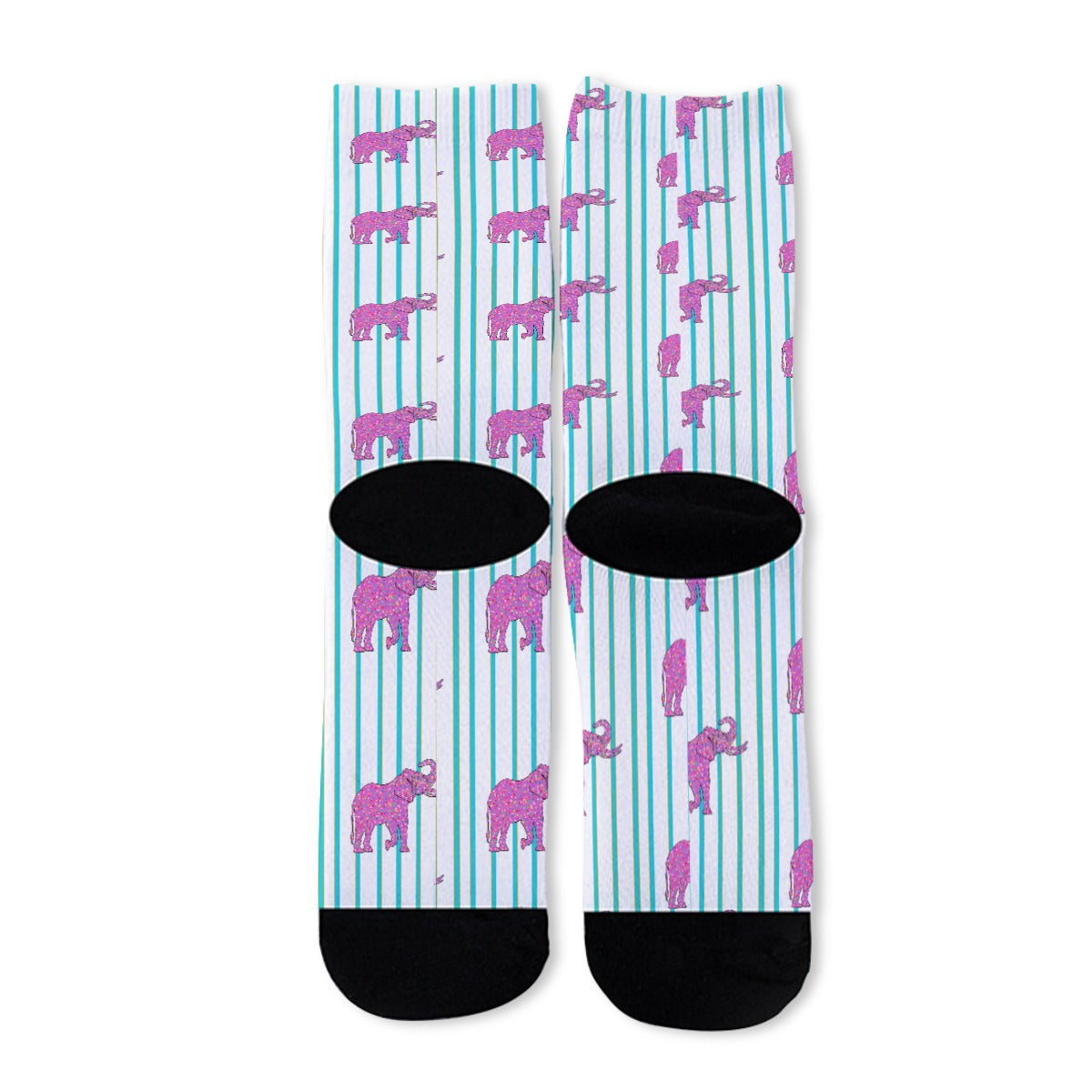 Frosted Elephant Long Socks