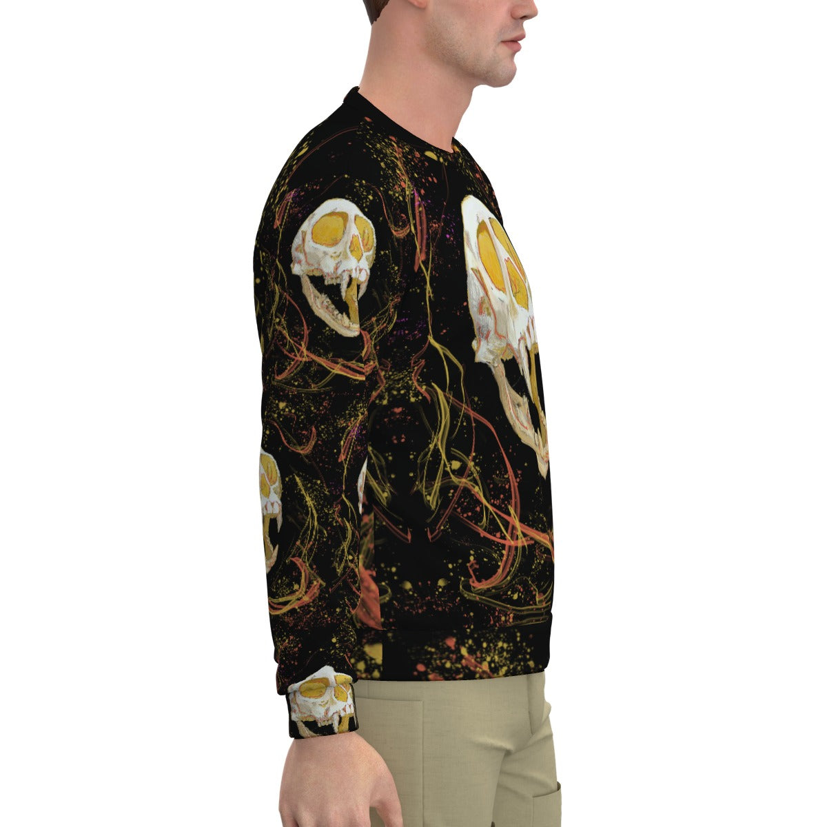 Monkey Skull Men's Sweatshirt