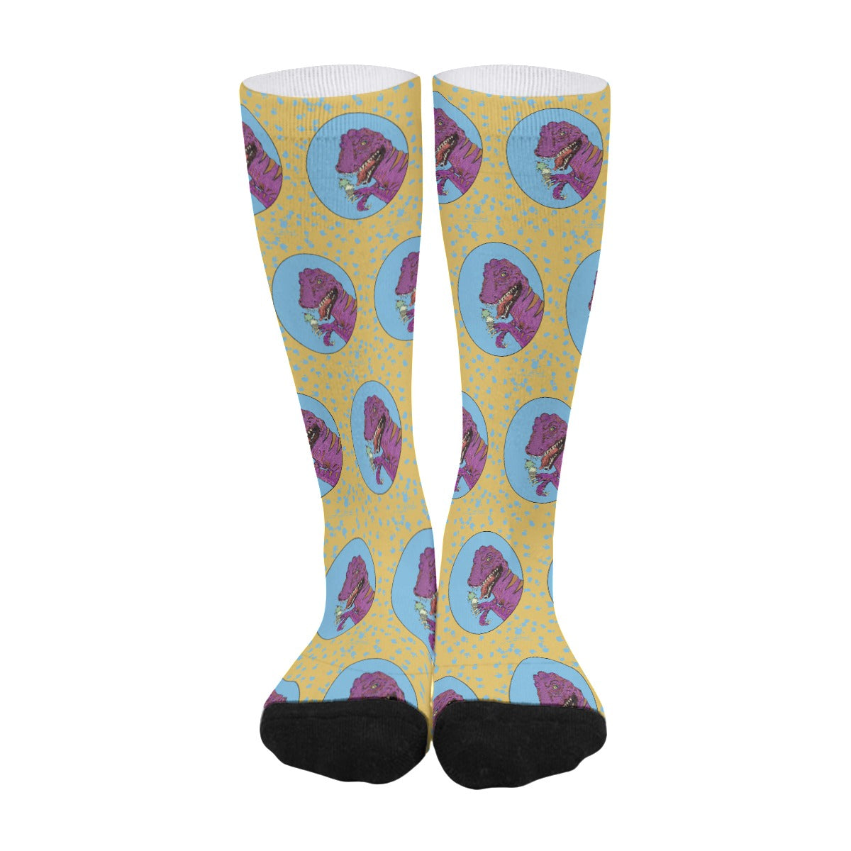 Dino Ice Scream Unisex Long Socks