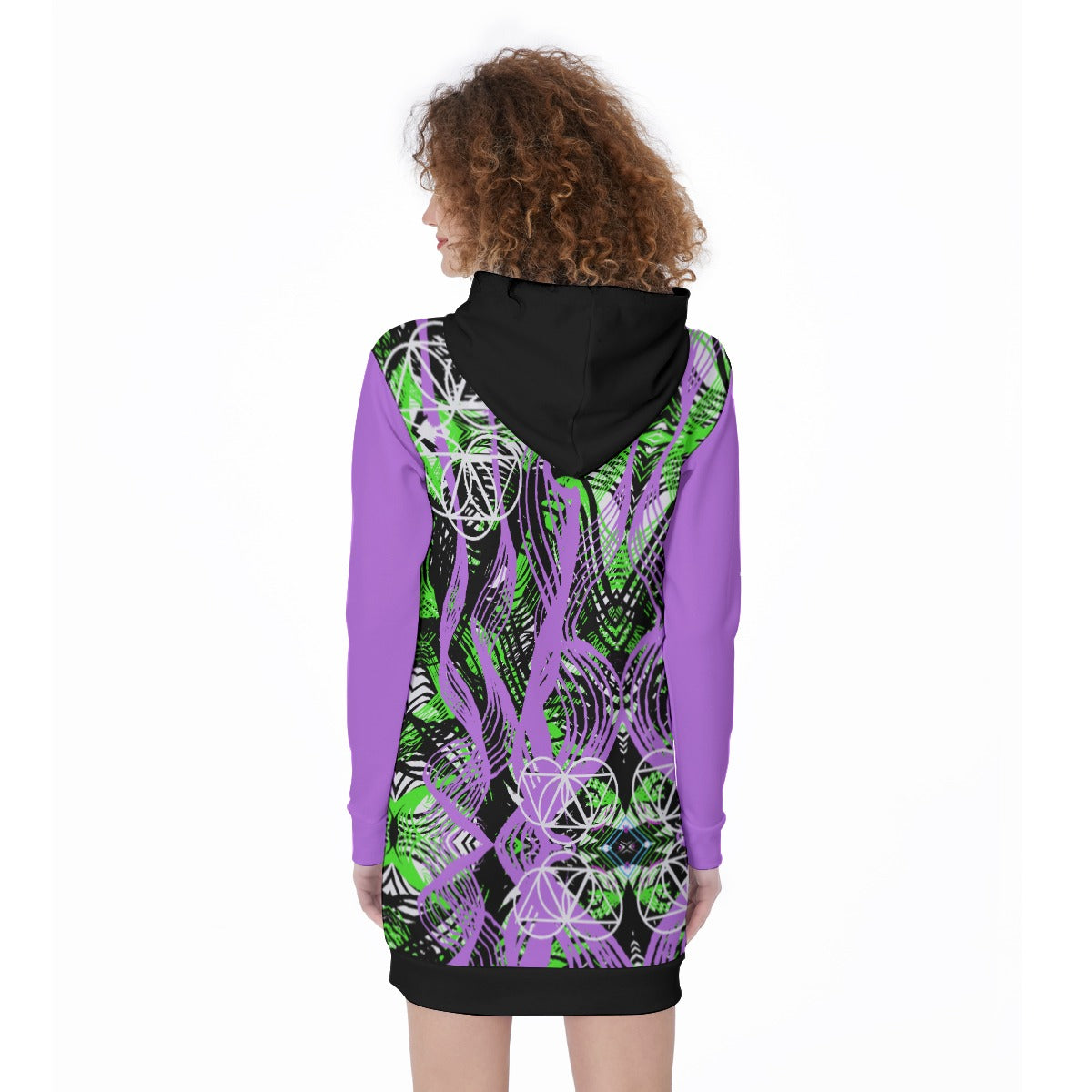 Be Vivid Women's Long Hoodie