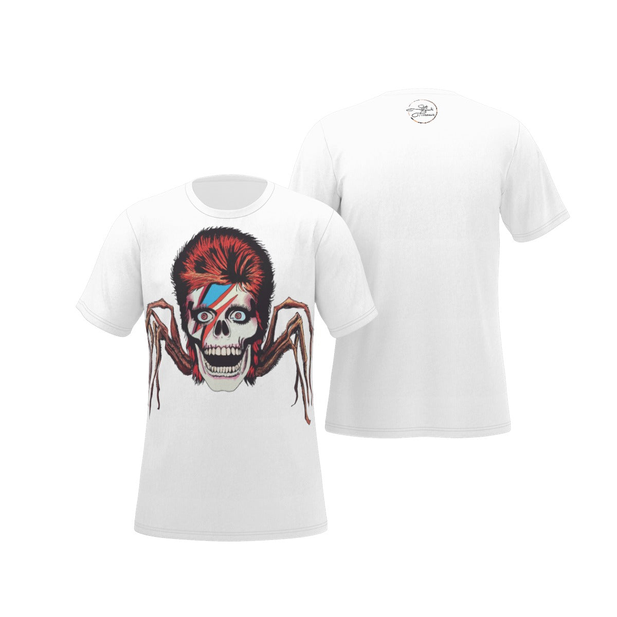 A Spider From Mars O-Neck T-Shirt (White)