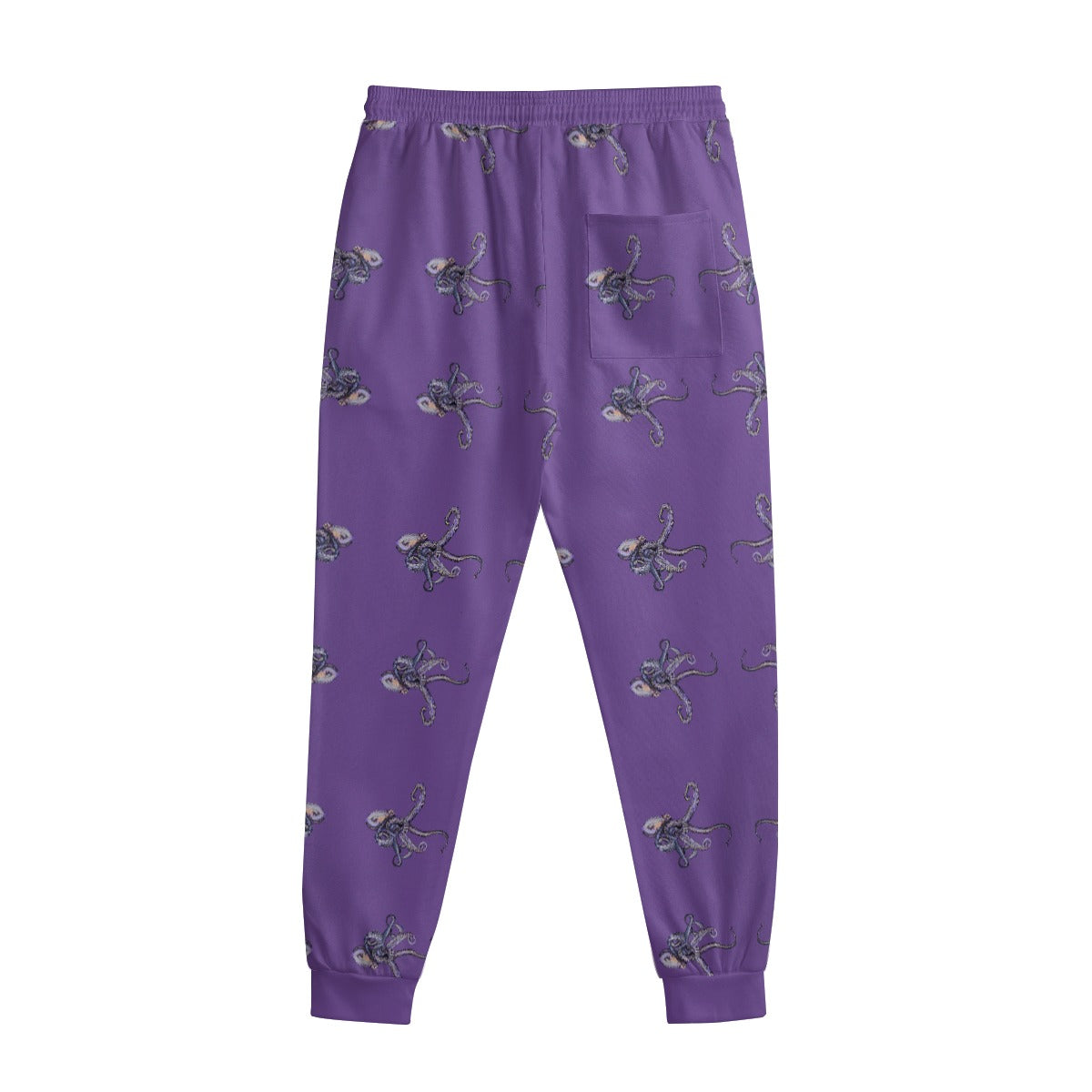 Octopus Men's Sweatpants With Waistband