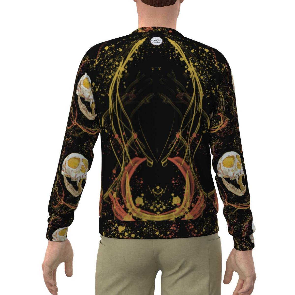 Monkey Skull Men's Sweatshirt