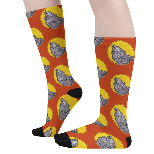 Howl at the Moon Unisex Long Socks