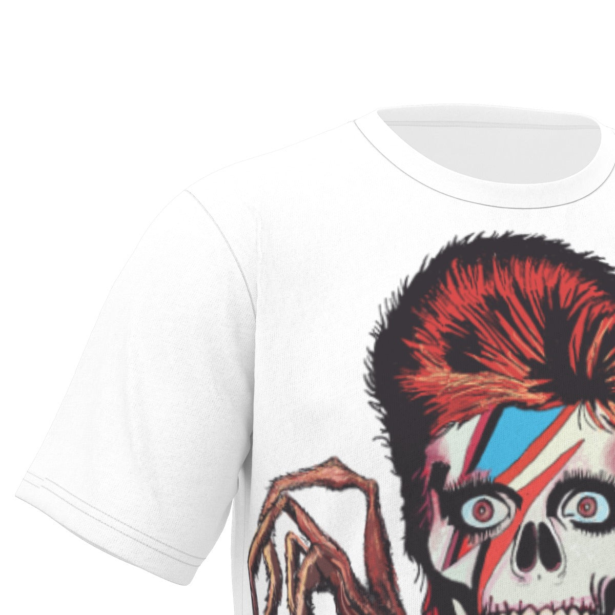 A Spider From Mars O-Neck T-Shirt (White)