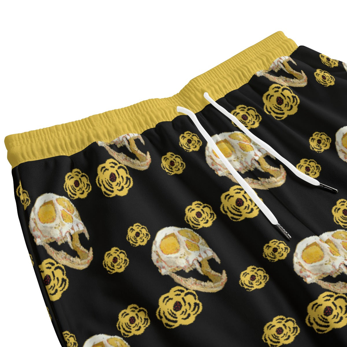 Monkey Skull Men's Sweatpants With Waistband