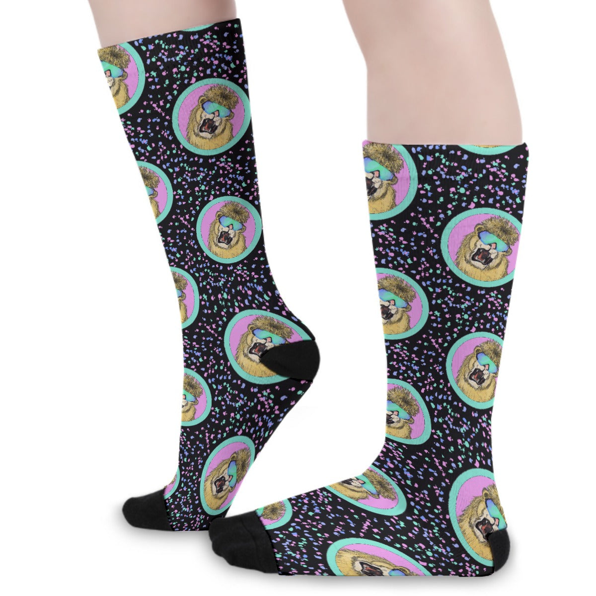 Leo the Lion Unisex Long Socks