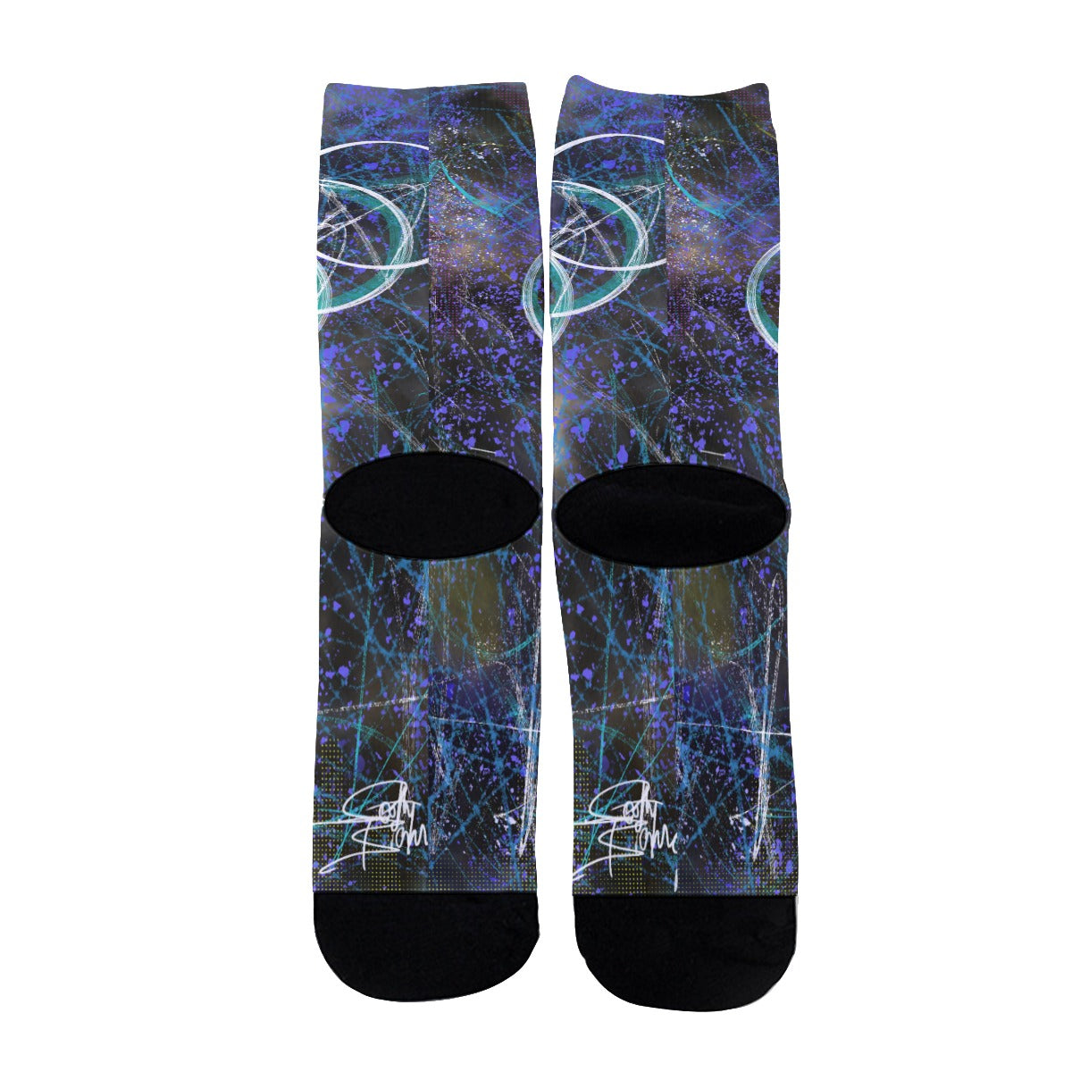 Cosmos II Unisex Long Socks