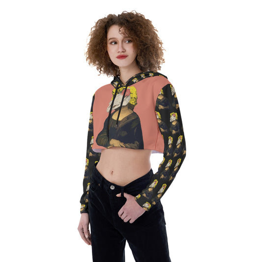 My Frankenstein Women's Crop Top Hoodie