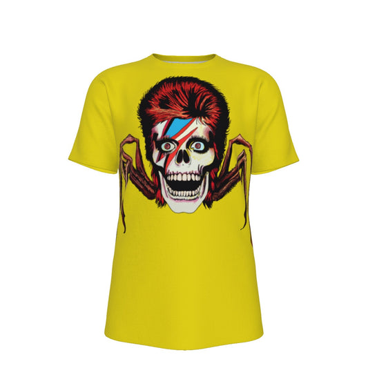 A Spider From Mars O-Neck T-Shirt (Yellow)