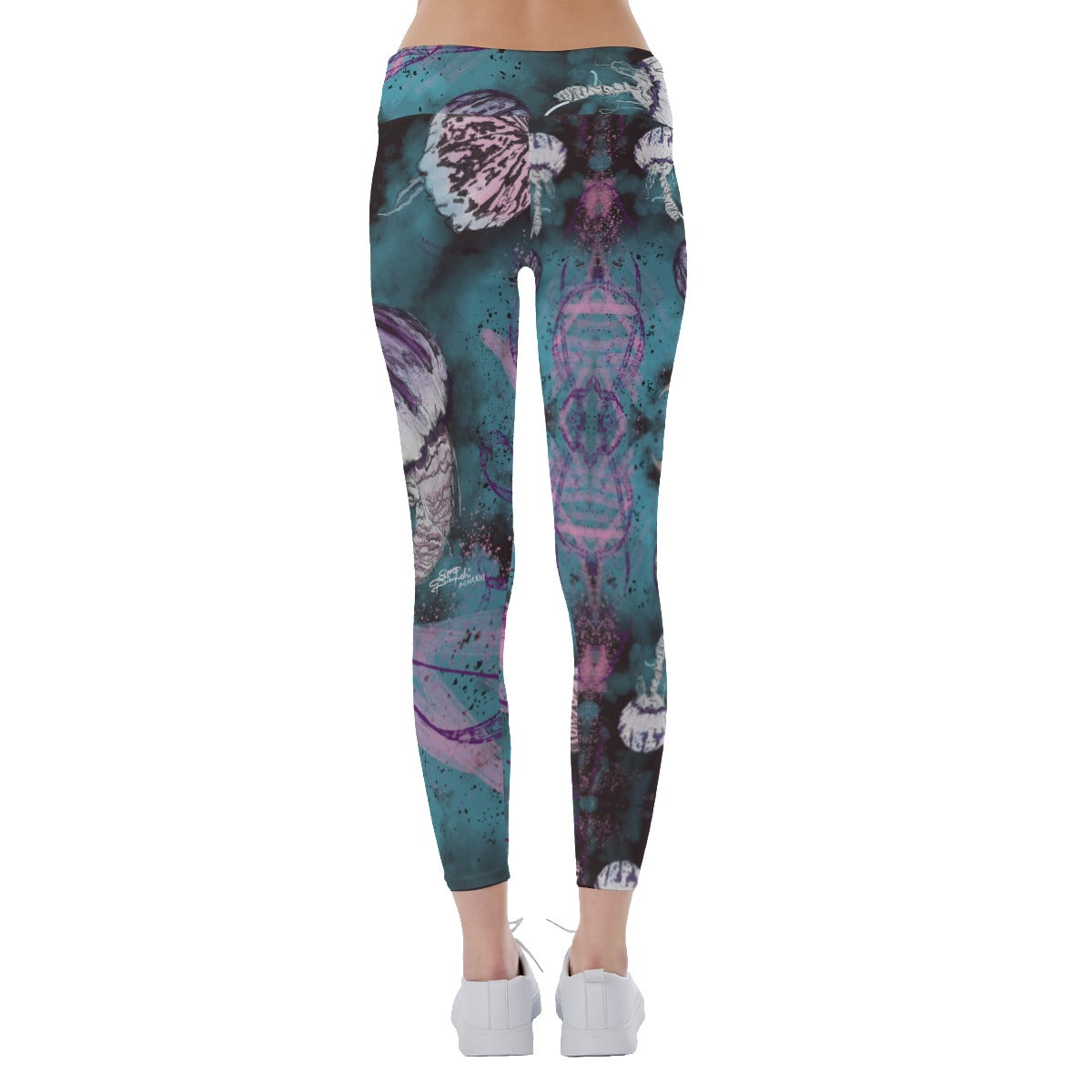 Moon Jellyfish Women's Yoga Leggings