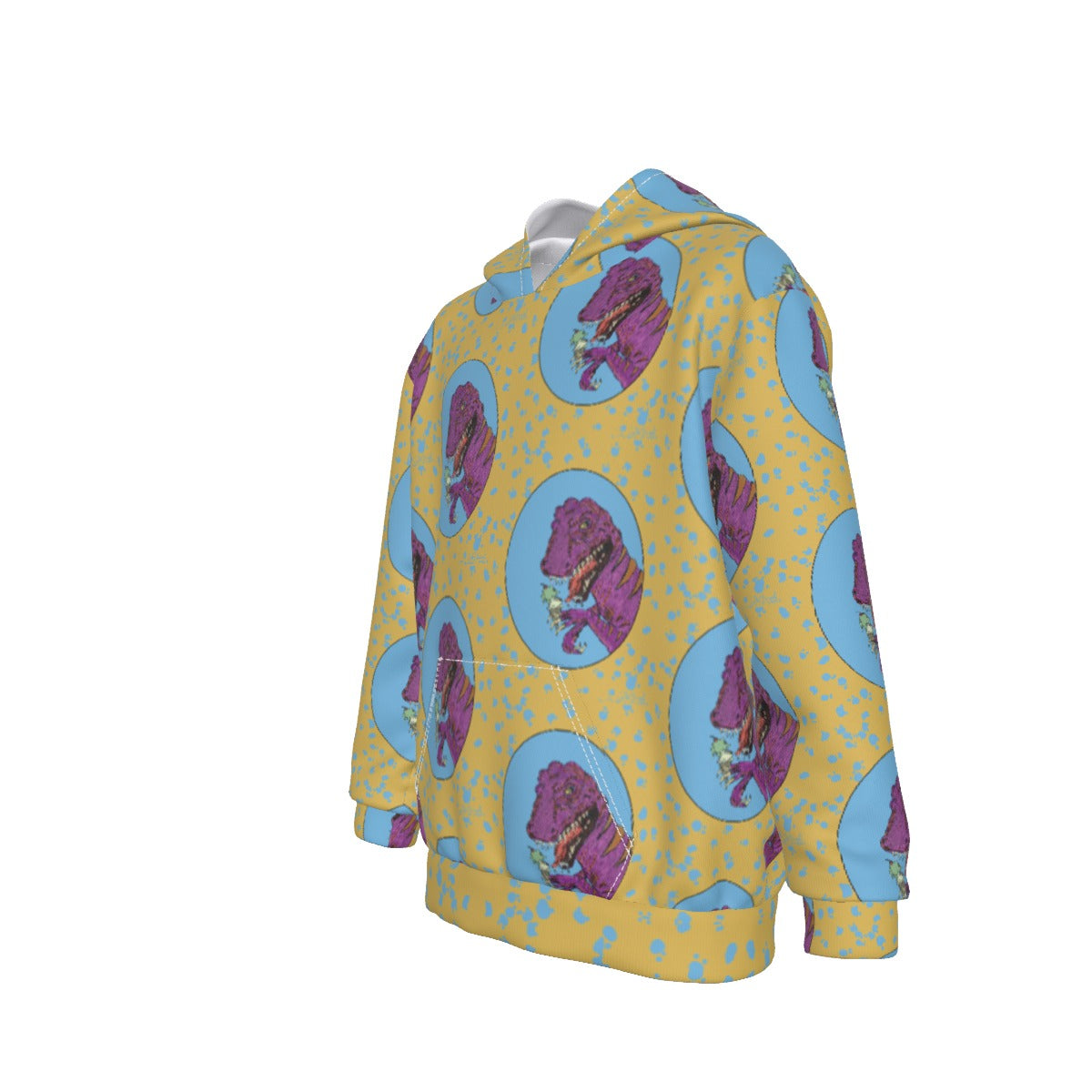 Dino Ice Scream Oversized Kid's Hoodie