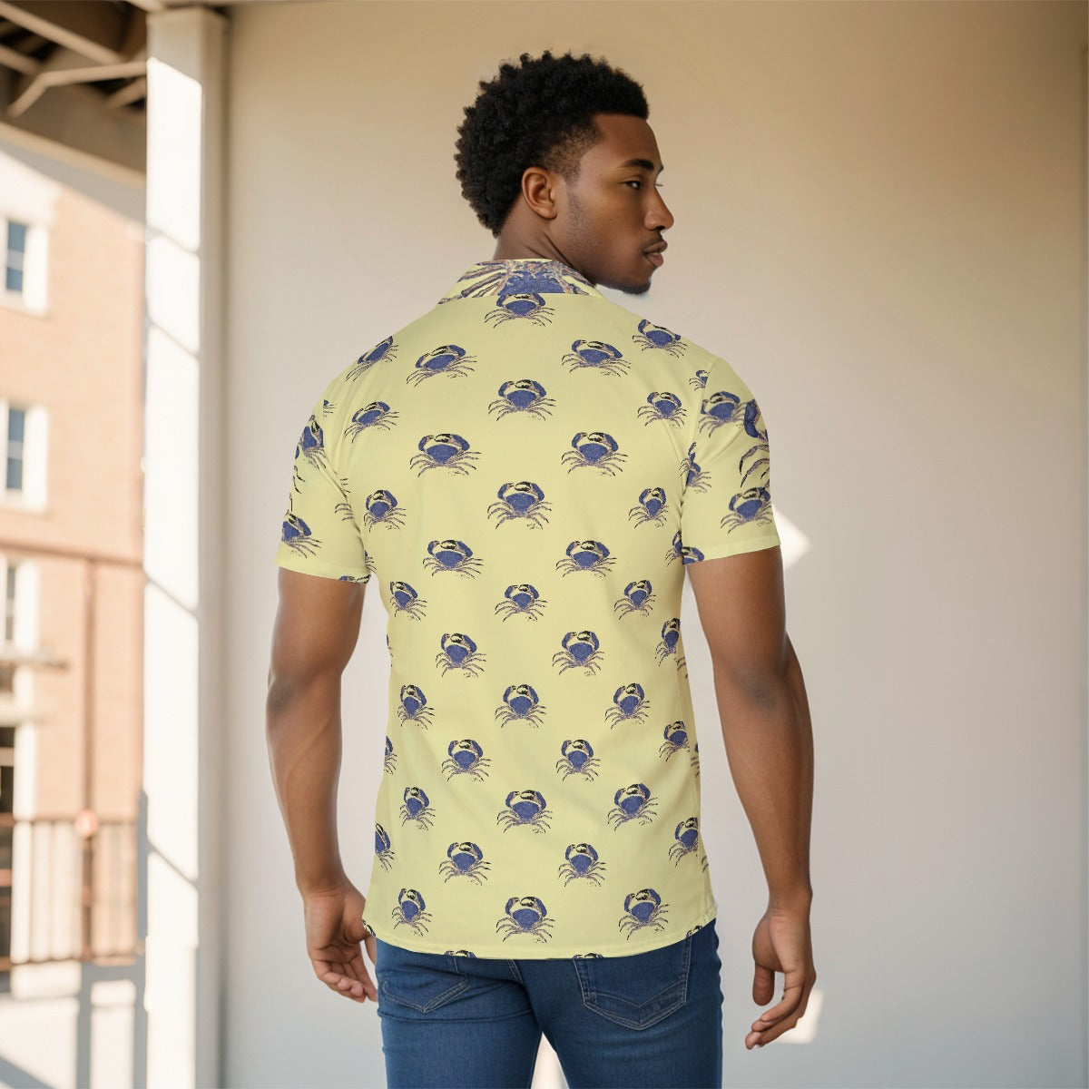 Tasmanian Crab Cake  All-Over Print Men's Shirt