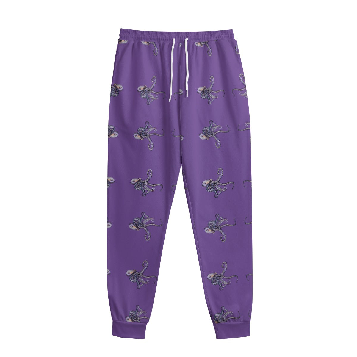 Octopus Men's Sweatpants With Waistband