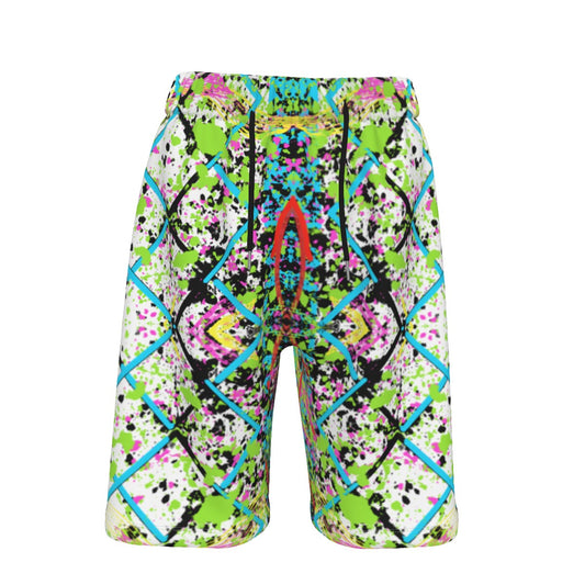 Feelin Pollocky Men's Beach Shortz