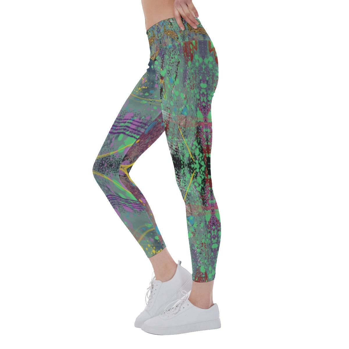 Turtle Power Women's Yoga Leggings