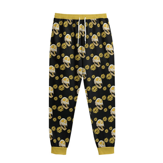 Monkey Skull Men's Sweatpants With Waistband