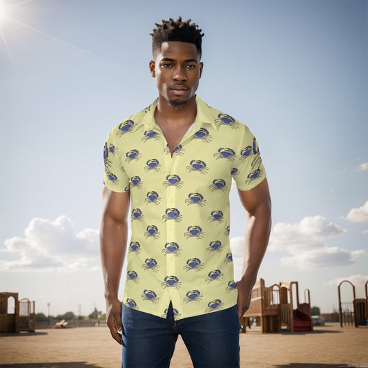 Tasmanian Crab Cake  All-Over Print Men's Shirt