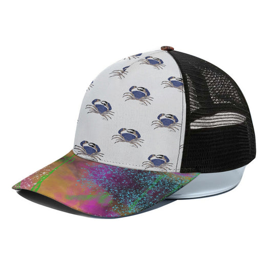 Tasmanian King Crab Trucker Hat With Black Half-mesh