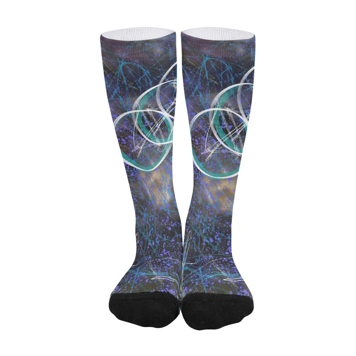 Cosmos II Unisex Long Socks