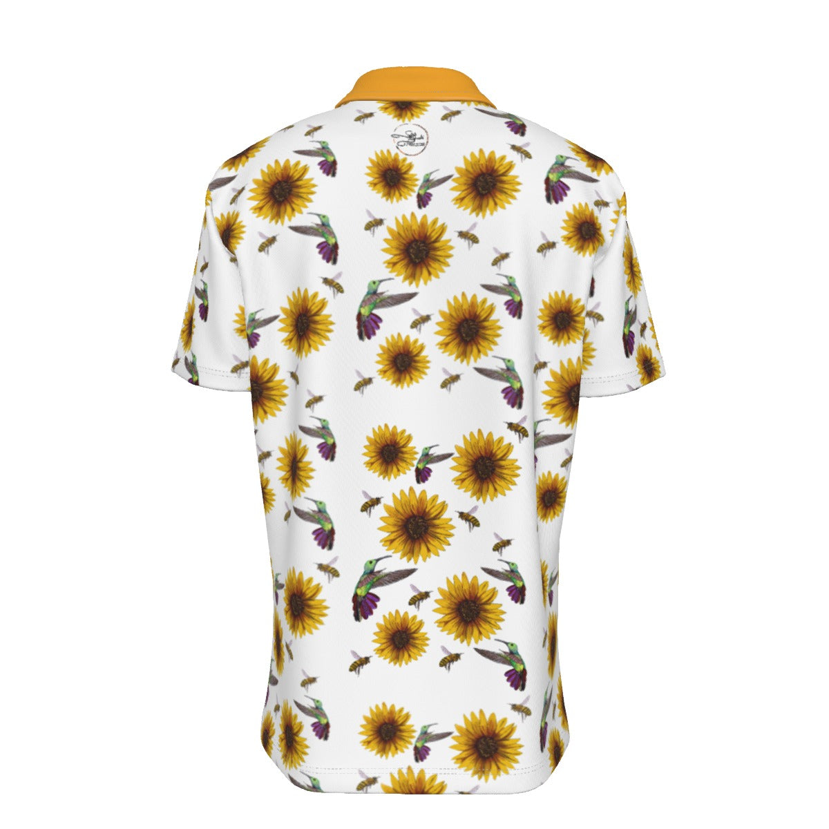 Birdz and da Beez White/Orange Men's Shirt