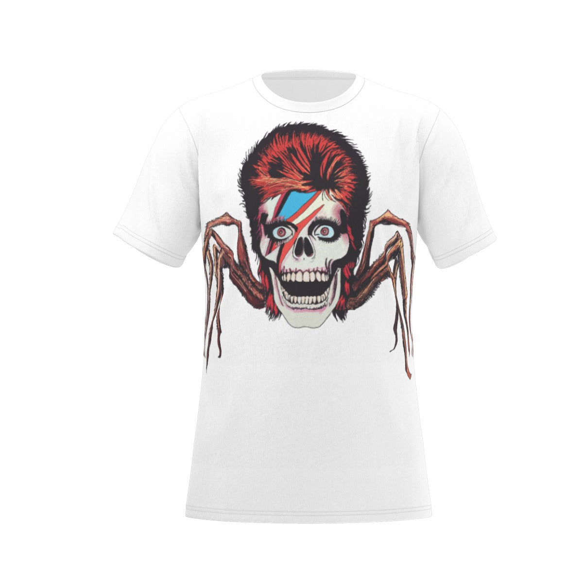 A Spider From Mars O-Neck T-Shirt (White)