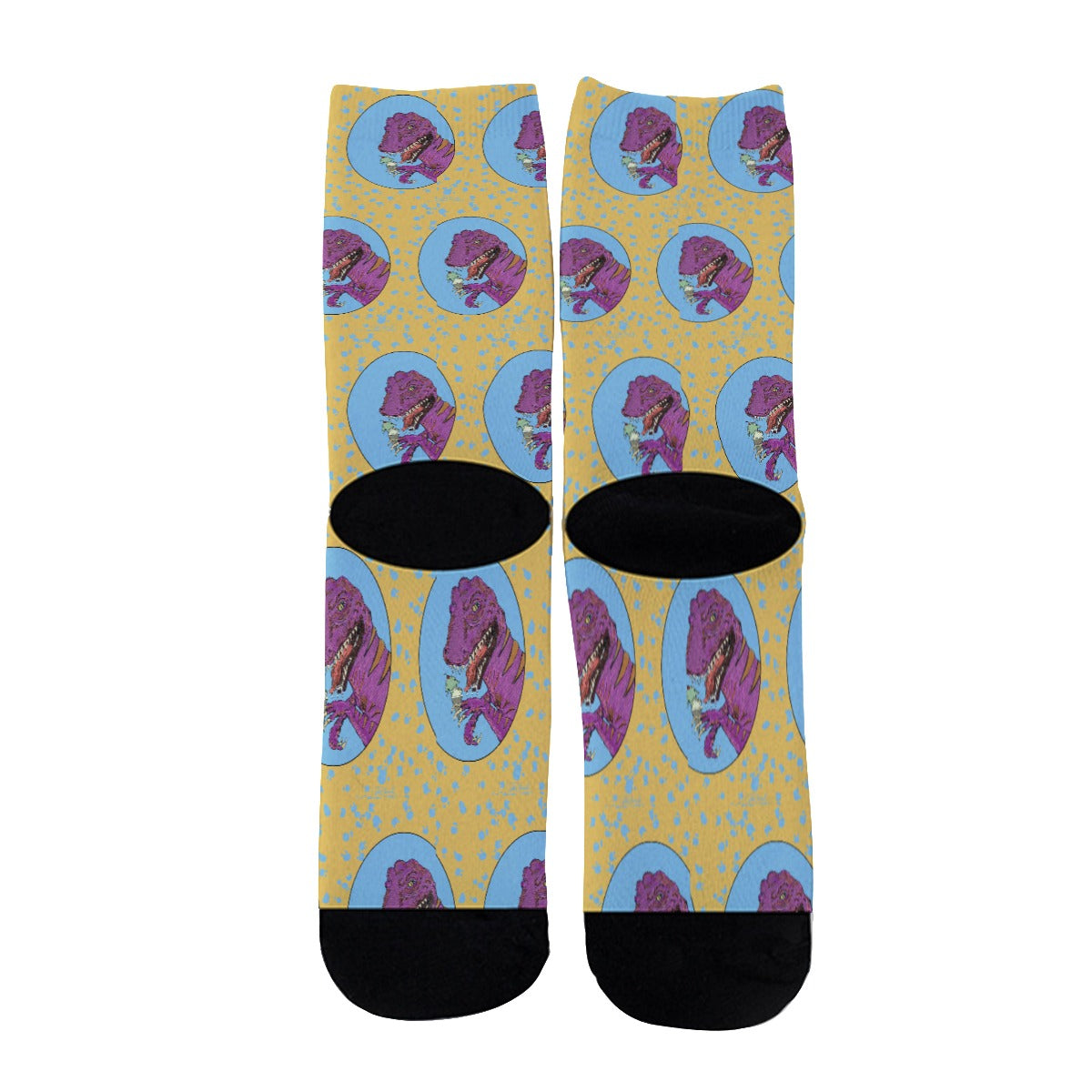 Dino Ice Scream Unisex Long Socks