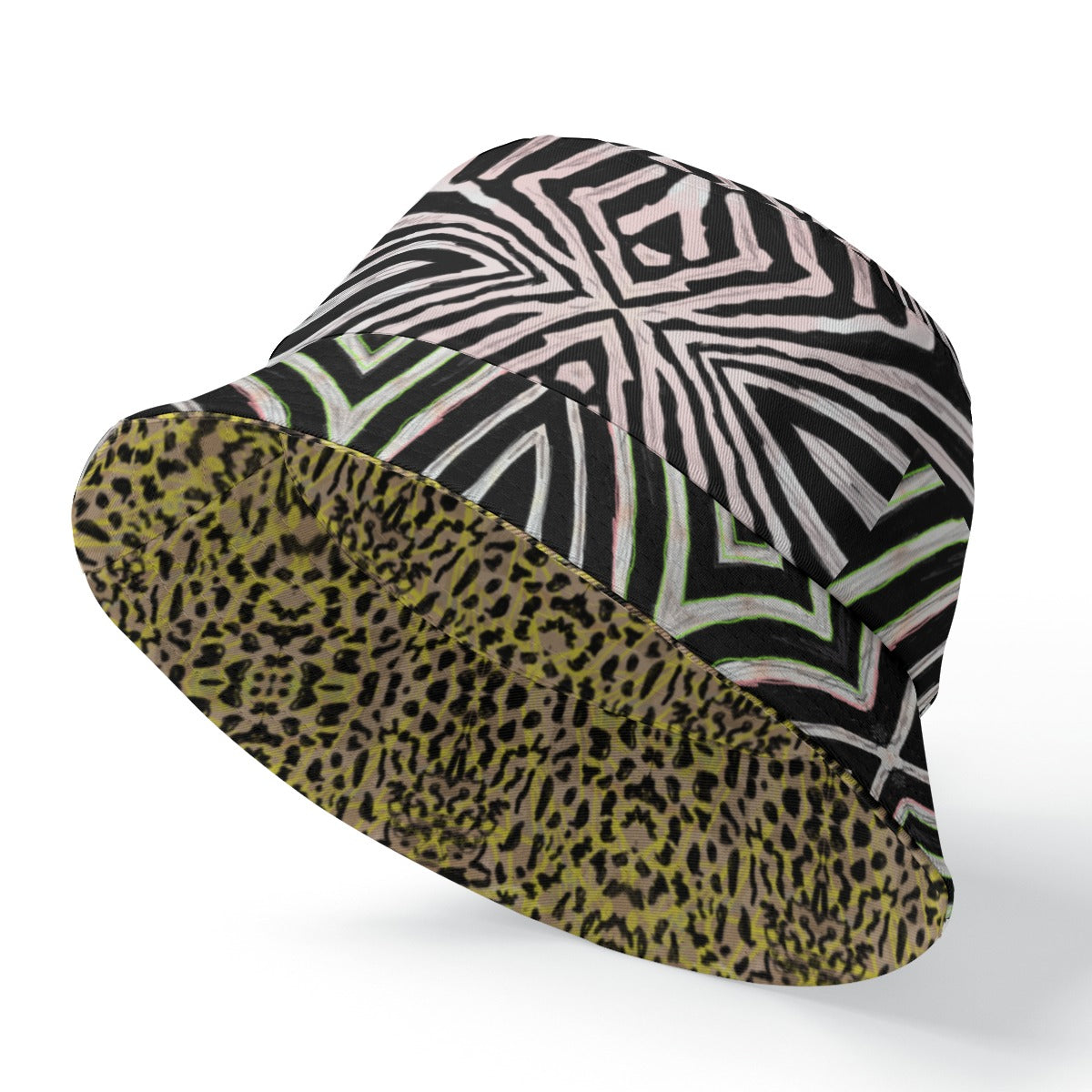 Zebruh/Jag Double-Side Printing Bucket Hat