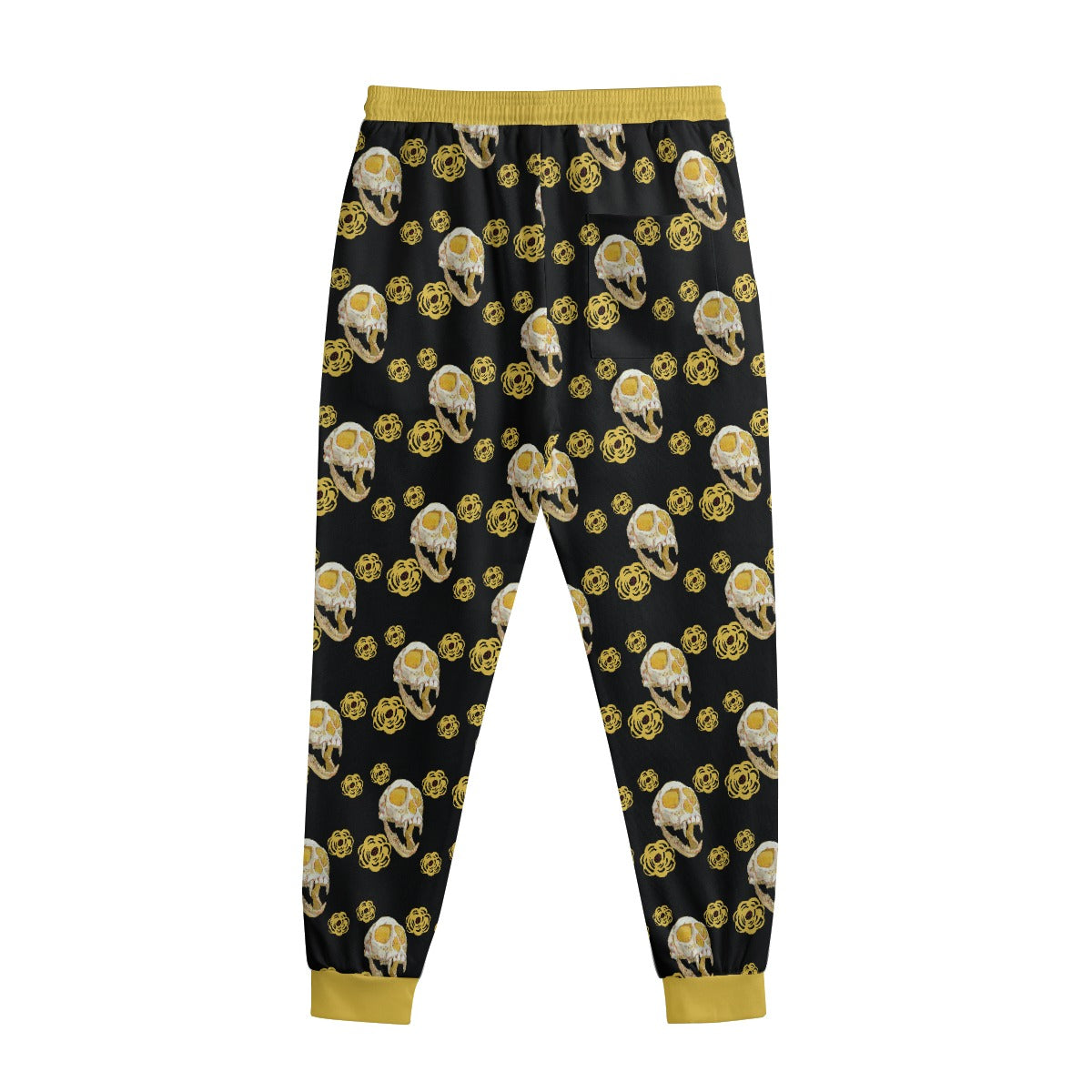 Monkey Skull Men's Sweatpants With Waistband