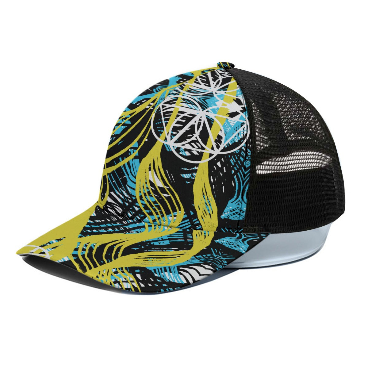 Be Bold Trucker Hat With Black Half-mesh