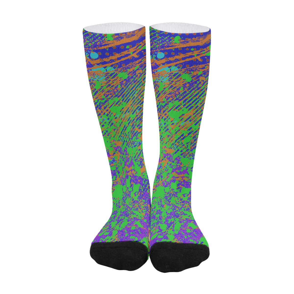 Cosmos Print Unisex Long Socks